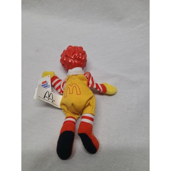McDonald’s 2002 Ronald McDonald Plush Toy 6" Finger Puppet - Picture 4 of 6